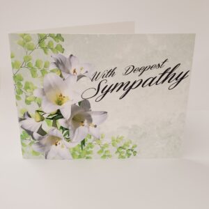 With Deepest Sympathy Card