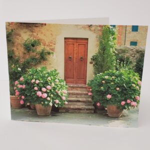 Home with Hydrangea Card