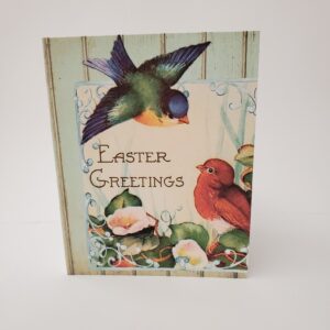 Birds Easter Greetings Card