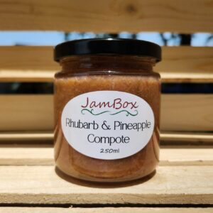 Rhubarb With A Hint Of Pineapple Compote 250ml