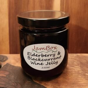Elderberry & Blackcurrant Wine Jelly