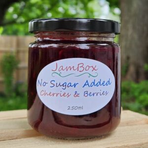 No Sugar Added Cherries & Berries Jam 250ml