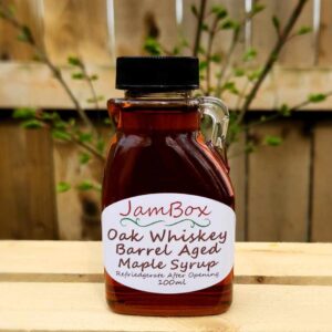 Oak Whiskey Barrel Aged Maple Syrup 100ml
